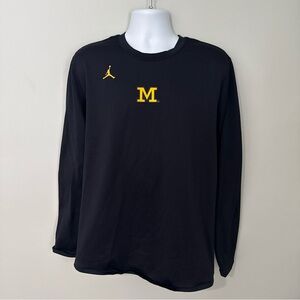 University of Michigan Wolverines Head Coach M Thermal Crew - Large